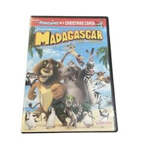 Dreamworks Madagascar DVD - Vibrant Multicolor Cover